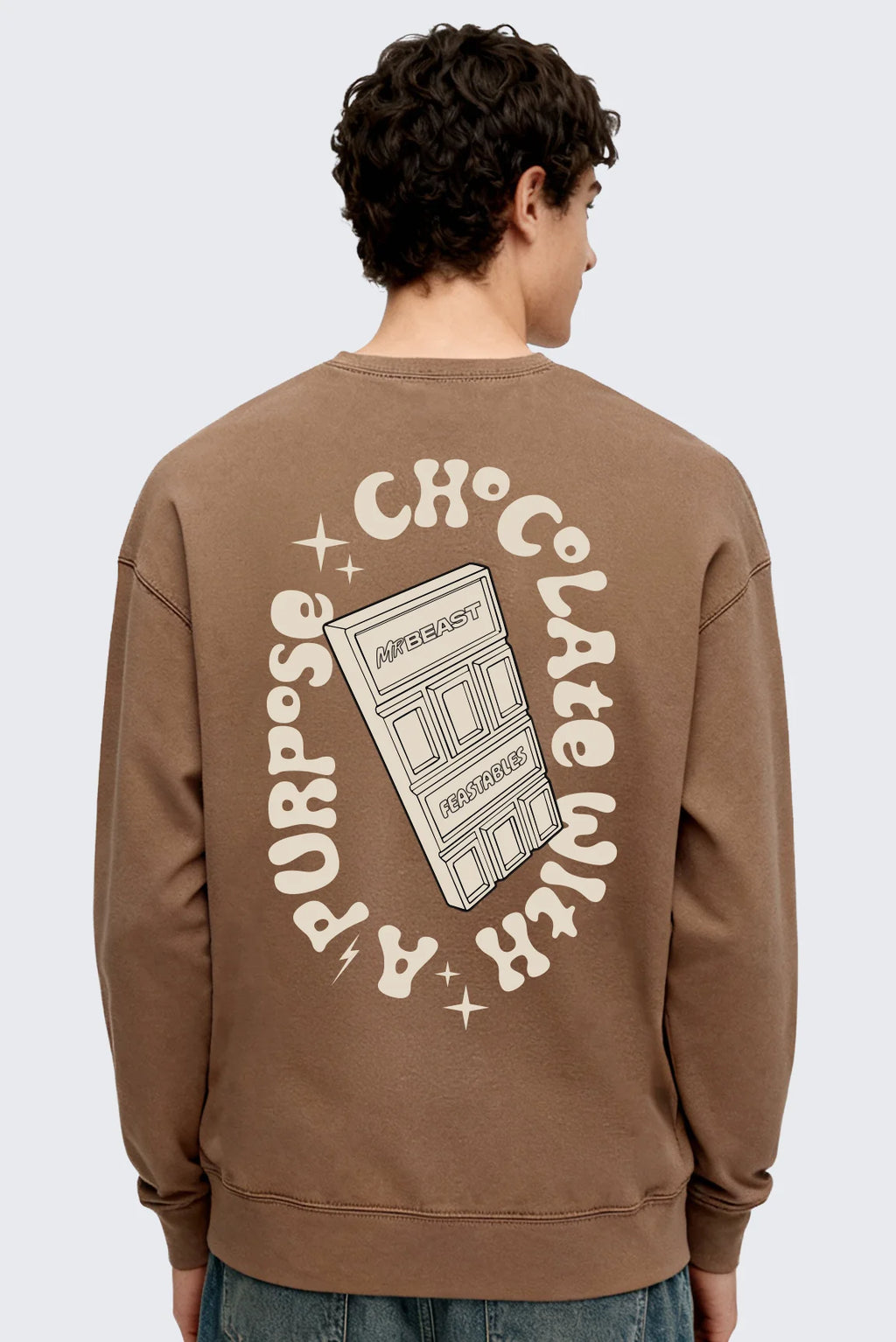 Feastables Retro Crew - Vintage Brown