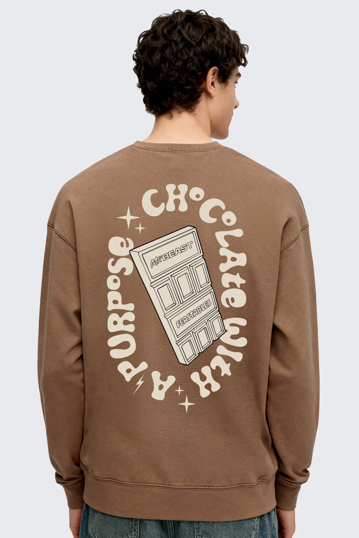 Feastables Retro Crew - Vintage Brown Main image