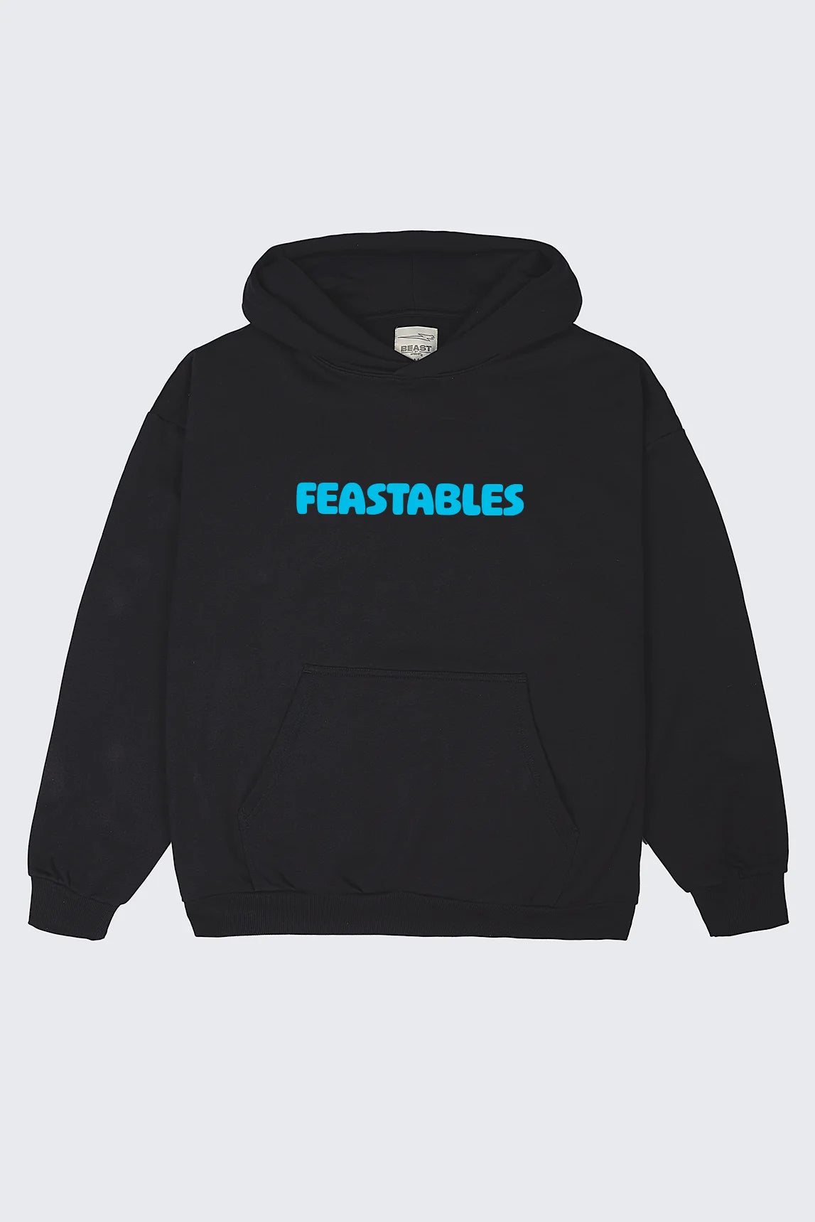 Feastables Retro Hoodie - Black Secondary image