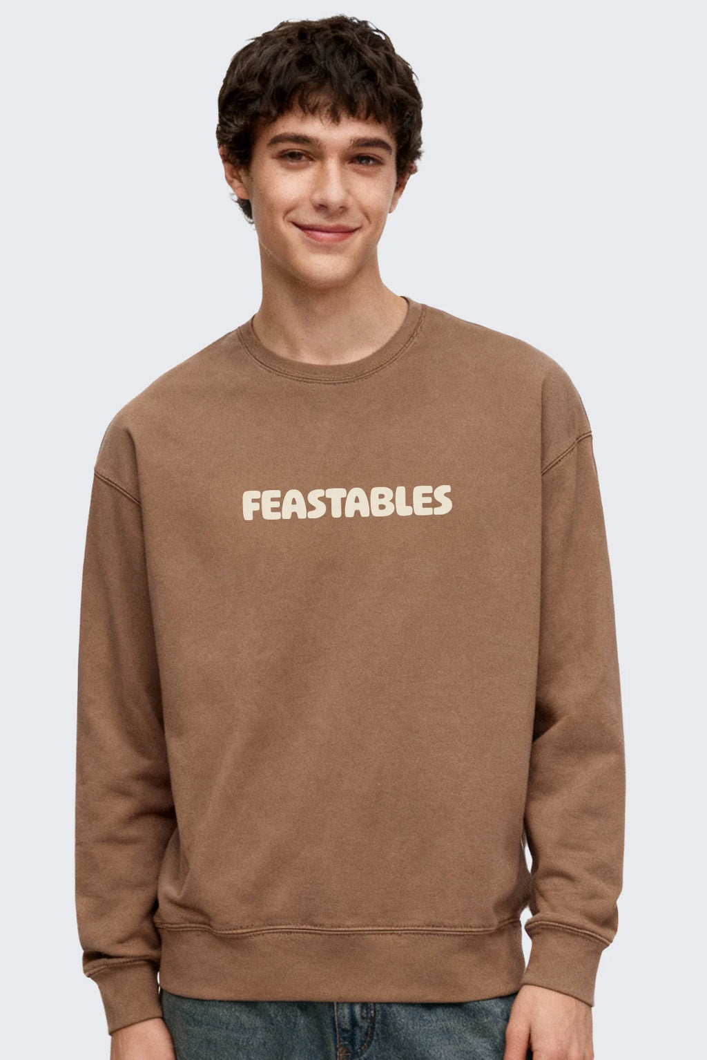 Feastables Retro Crew - Vintage Brown